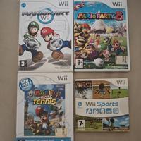 n. 4 Giochi Nintendo Wii ottimi