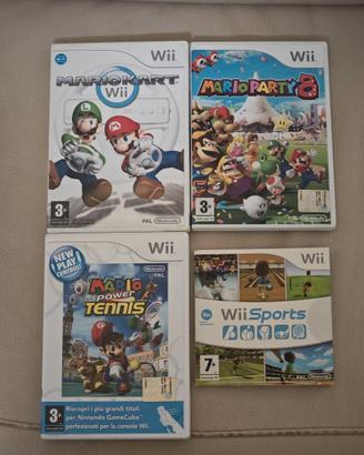 n. 4 Giochi Nintendo Wii ottimi