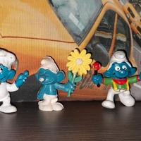 RARE FIGURE DEI PUFFI ANNI 80 by PEYO