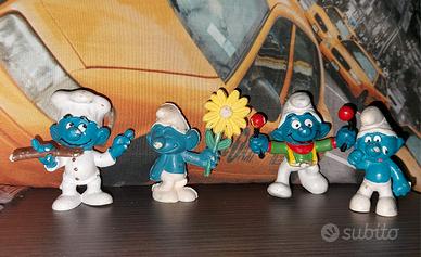 RARE FIGURE DEI PUFFI ANNI 80 by PEYO