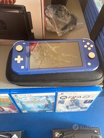 Switch lite blu
