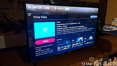 TV 43UM7400PLB LG SMART TV perfettamene funzionant
