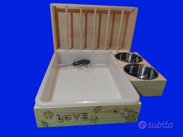 Fieniera Lettiera per Conigli Portafieno NoSpreco