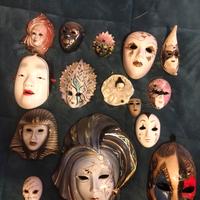 collezione di maschere veneziane