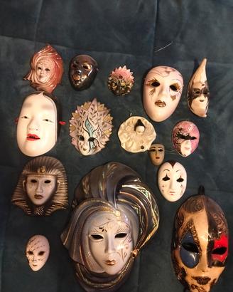collezione di maschere veneziane