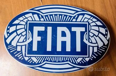 Scatola latta FIAT Baratti & Milano vintage