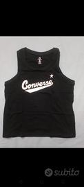 Canottiera Converse nera 