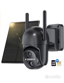 Telecamera 360 Pannello Solare