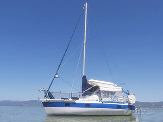 Sloop 6,5 mt, mini cruiser yacht pronto alla boa