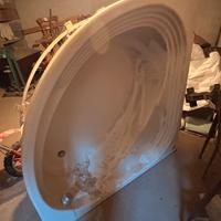 vasca da bagno ad angolo