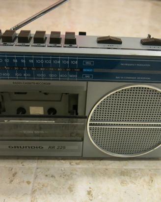 Radioregistratore Grundig anni 80 RR 225