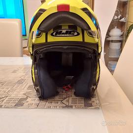 Casco datato, doppia  visiera tg M