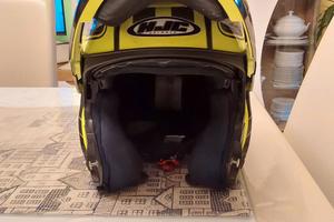 Casco datato, doppia  visiera tg M