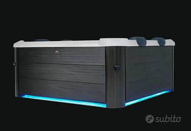 VASCA MINIPISCINA IDROMASSAGGIO 128 GETTI FULL OPT