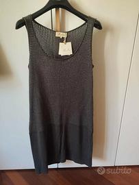 Abito grigio lurex Marie Sixtine Tg.S nuovo con ca