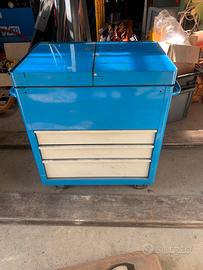 Carrello da officina e carellone 3 ripiani