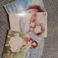 Manga completo di Wolf children