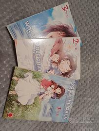 Manga completo di Wolf children