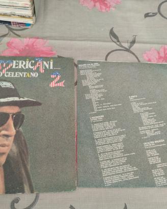 vinile Adriano Celentano i miei americani due