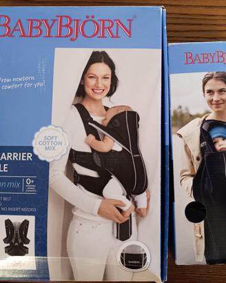 Marsupio porta bambini e coperta