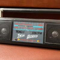 Radio portatile Texco Twin Sound modello 3000