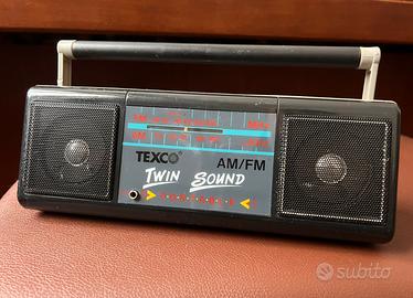 Radio portatile Texco Twin Sound modello 3000