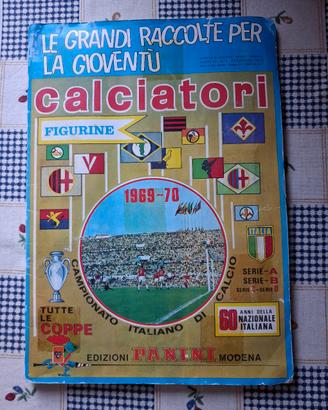 album calciatori panini 1969,70 completo