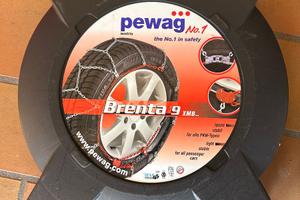 Catene da neve PEWAG Brenta 9 XMB 64 ottime condiz