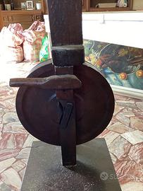 Filatoio in legno VINTAGE DA ESPOSIZIONE
