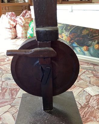 Filatoio in legno VINTAGE DA ESPOSIZIONE