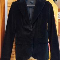 Giacca velluto liscio 