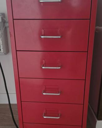 Cassettiere IKEA HELMER in metallo