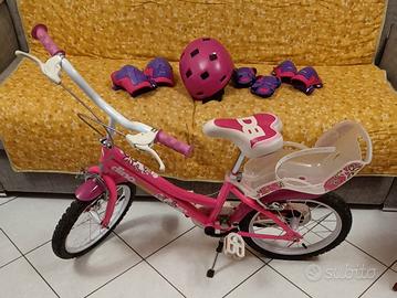 Bici bambina 16 pollici  Dino Bikes