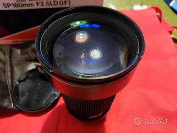 obiettivo Tamron 180 mm