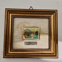 quadretto in foglia d oro