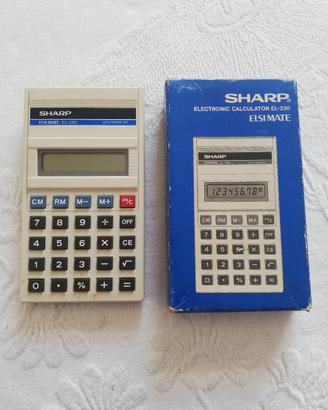 Calcolatrice Scientifica Sharp Elsimate EL-230 