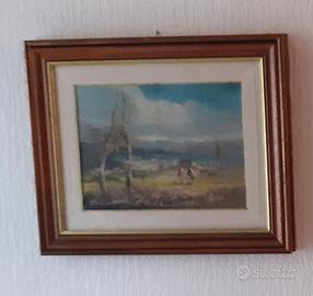 Quadro lacustre di Athos Brioschi