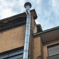 CANNA FUMARIA SABIANA ACCIAIO INOX AISI 316L/304