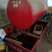 Cisterna gasolio 1000 litri con vasca