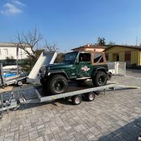 Carrello 3500 kg x JEEP o MiniEscavatori