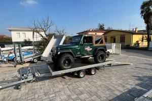 Carrello 3500 kg x JEEP o MiniEscavatori