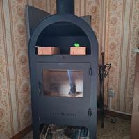 Stufa a legna come nuova