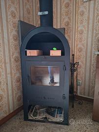 Stufa a legna come nuova