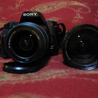 Fotocamera SONY Alpha 230 A230 + obiettivi