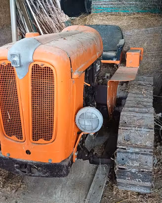 trattore fiat cingolato. trattore a cingoli