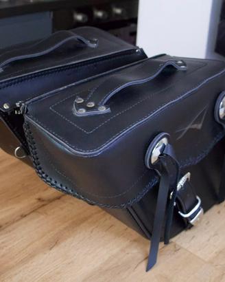 Borse laterali moto custom