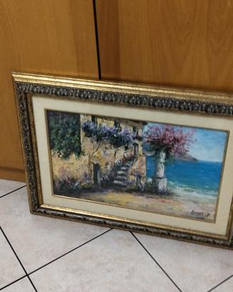 quadro olio su tela Savian 