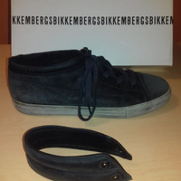 BIKKEMBERGS scarpe sneakers in PELLE