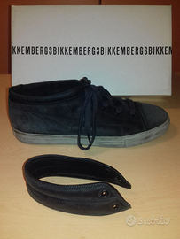 BIKKEMBERGS scarpe sneakers in PELLE