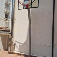 supporto canestro basket